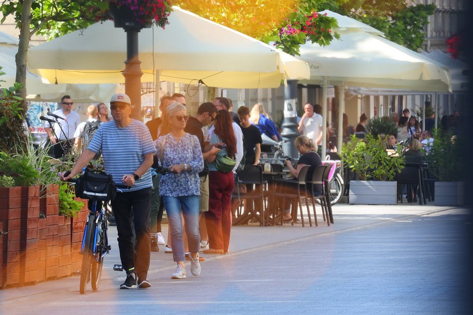 Lato zawitało na Piotrkowską i plac Wolności. To gorący weekend w Łodzi