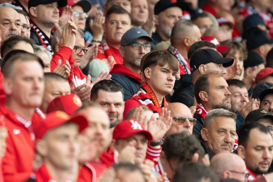 Łódź. Kibice na meczu Widzewa Łódź z Arką Gdynia. Byłeś/aś? Znajdź się w galerii!