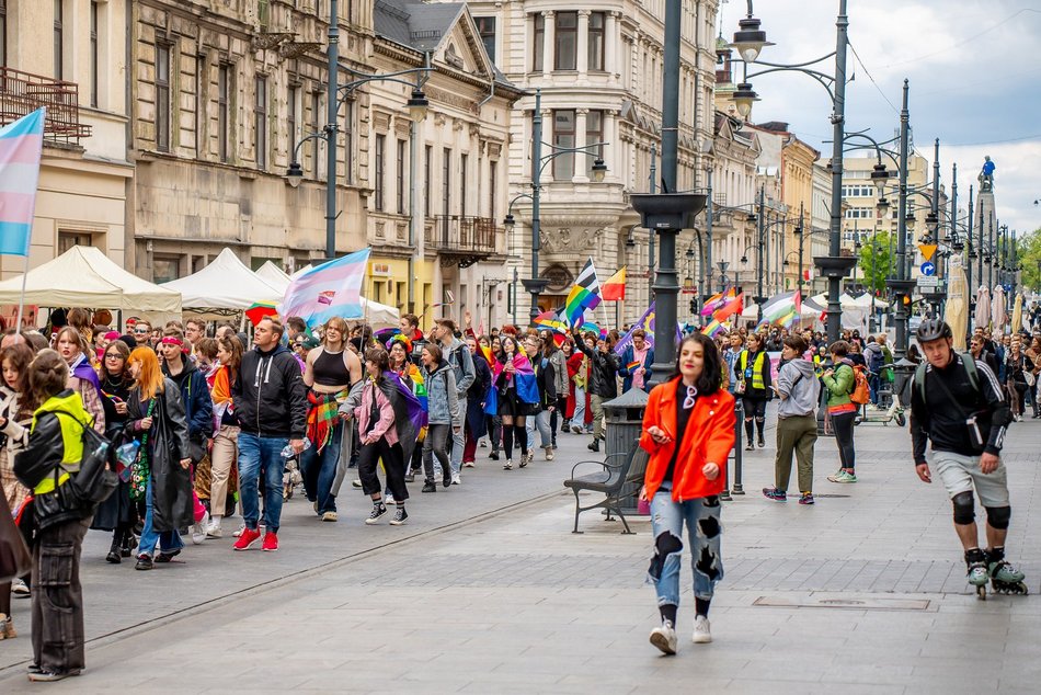 Łódź. Marsz Równości Łódź 2025 przeszedł ulicami miasta. Moc pozytywnej energii!