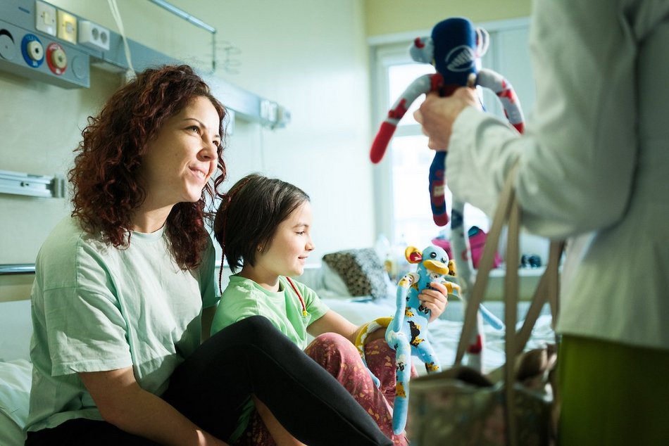 Łódź. Wyjątkowe prezenty dla pacjentów Matki Polki