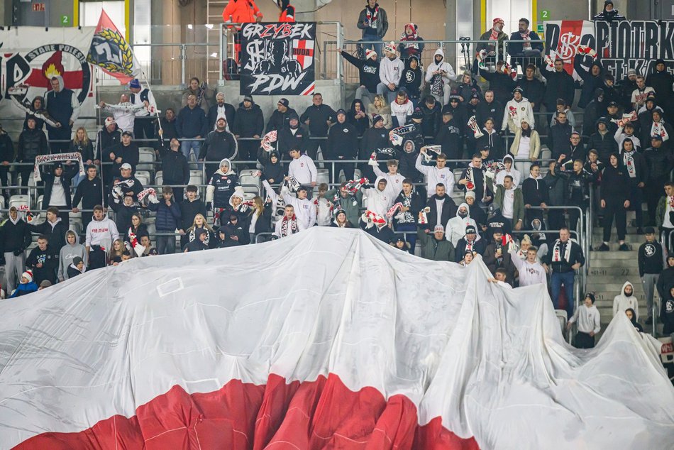 Łódź. Kibice na meczu ŁKS Łódź - Śląsk Wrocław. Byłeś/aś? Znajdź się w galerii