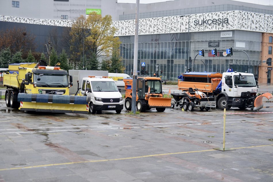 Akcja Zima w Łodzi. Miejskie służby są już gotowe na pierwsze mrozy i opady śniegu