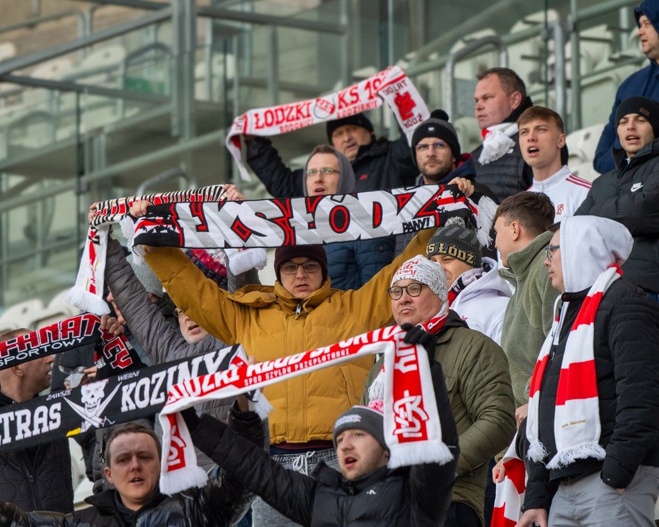 Kibice na meczu ŁKS Łódź kontra Bruk-Bet Termalica Nieciecza. Byłeś? Odszukaj się w galerii