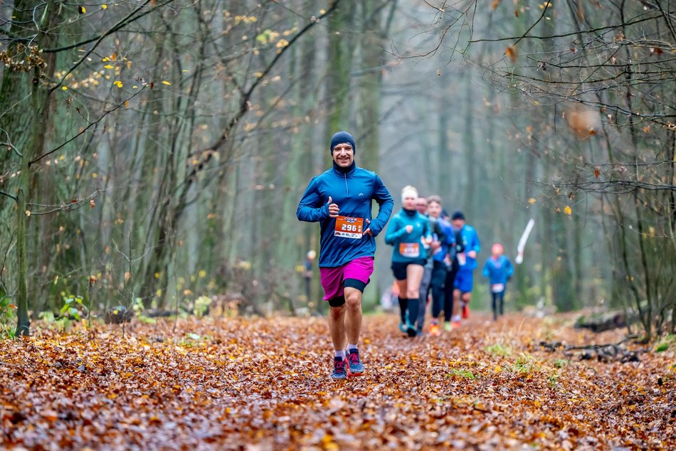 Cookie Run w Lesie Łagiewnickim w Łodzi