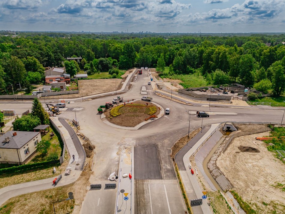 Dojazd do S14 prawie gotowy! Zobacz wielką inwestycję z lotu ptaka