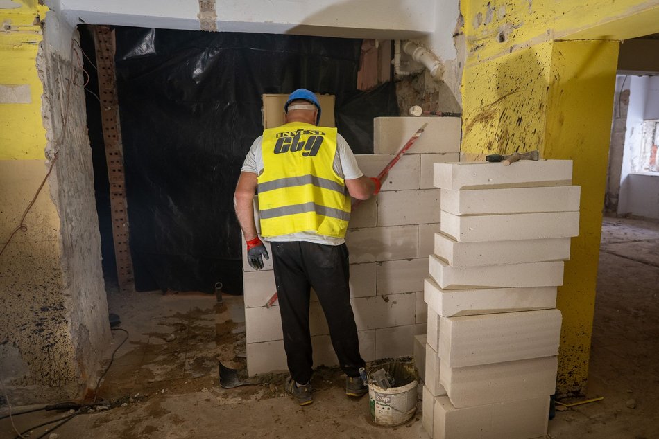 Łódź. Trwa remont w nowym żłobku w Łodzi! Powstaje w miejscu kultowej kiedyś kawiarni Irena