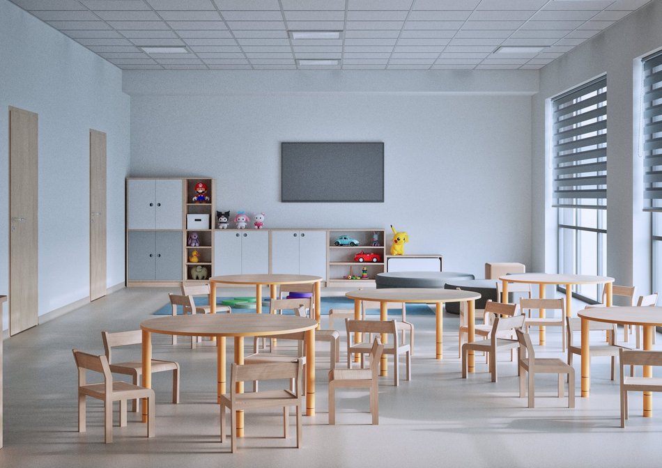 Łódź. Nowe przedszkole Brzozowy zakątek na Janowie