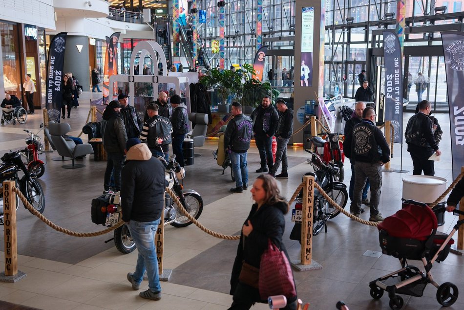 Łódź. WOŚP 2026 w Łodzi wystartował w Manufakturze! Zobacz te wspaniałe motocykle i bolidy