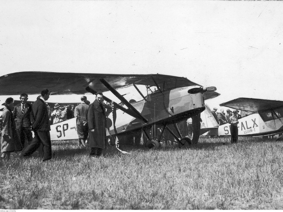 Samoloty ufundowane przez Związek Legionistów Polskich dla Aeroklubu Łódzkiego