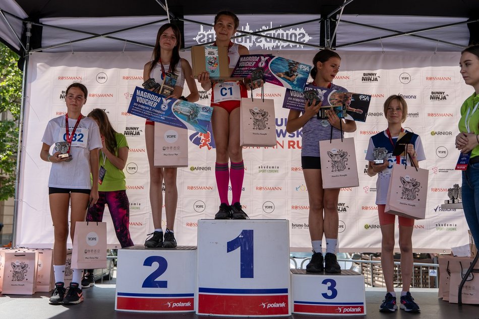 Mini Bieg Ulicą Piotrkowską Rossmann Run ukończony