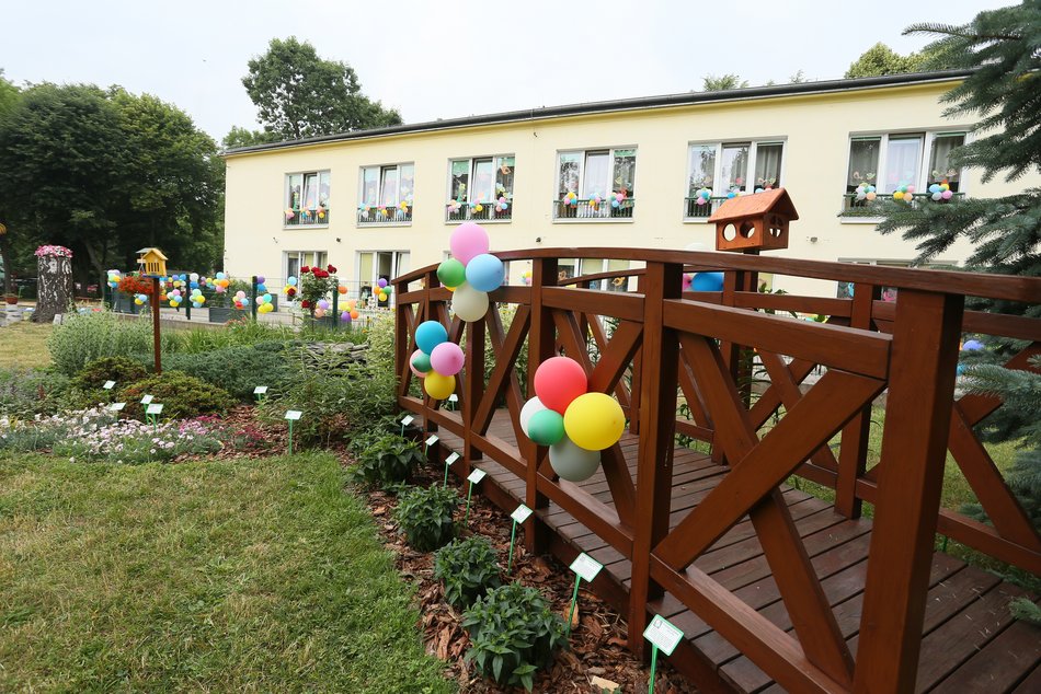 Nowy ogródek dydaktyczny w przedszkolu w Łodzi