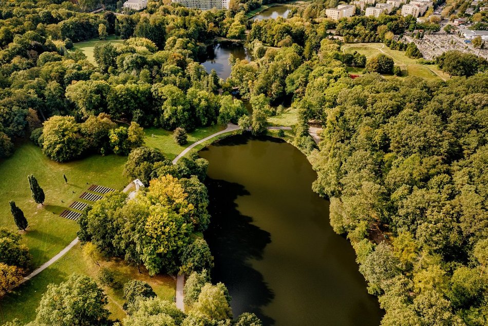 Łódź. Spacer nad rzeką Sokołówką w Łodzi. Przyjdź i porozmawiaj o Julianowie i Marysinie