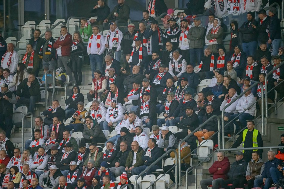Kibice na meczu ŁKS Łódź z Odrą Opole. Byłeś/aś? Znajdź się w galerii!