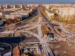 Łódź. Rondo Broniewskiego w Łodzi ponownie otwarte. Kiedy wróci ruch i autobusy MPK Łódź?