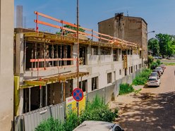 Łódź. Nowe mieszkania miejskie przy Skierniewickiej w Łodzi