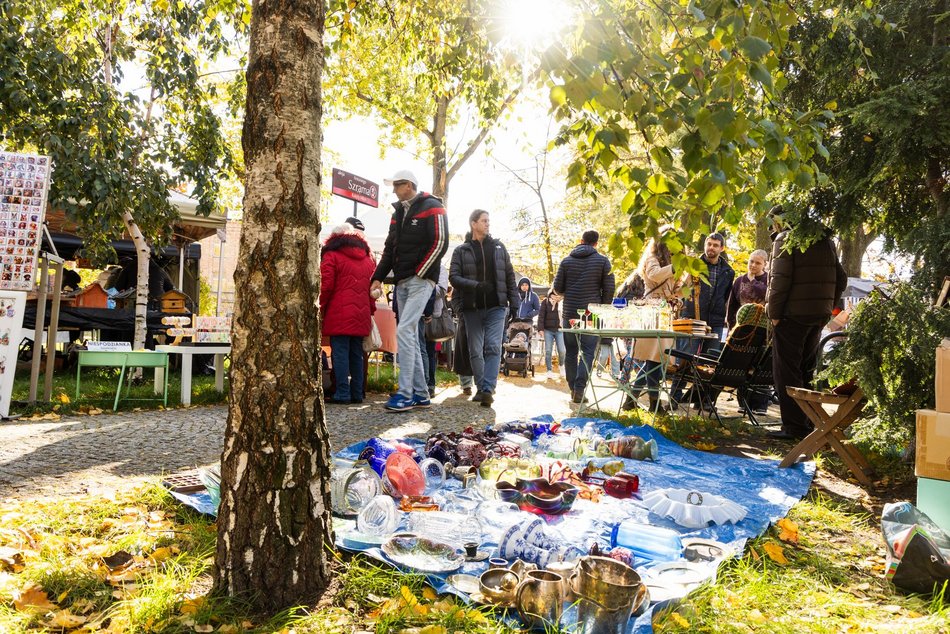 Łódź. Targ Staroci na Księżym Młynie w Łodzi. Rękodzieła, biżuteria, winyle i wiele więcej