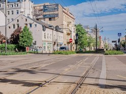 Remont torowiska na skrzyżowaniu Kościuszki i Struga. Zmiany w ruchu i MPK Łódź