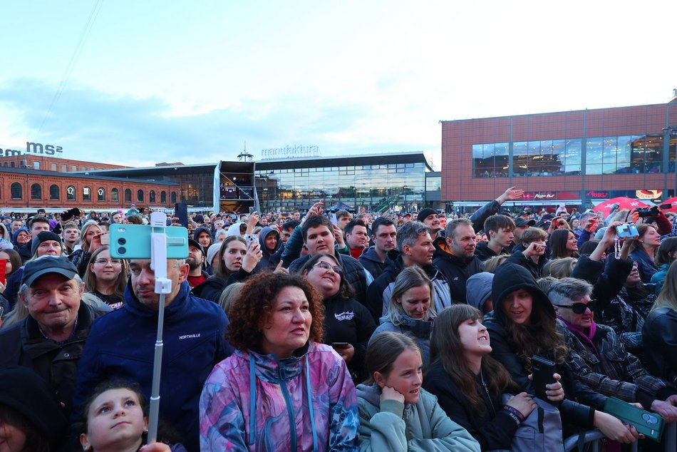 Koncerty na Urodzinach Manufaktury 2025. Tak się bawią łodzianie!