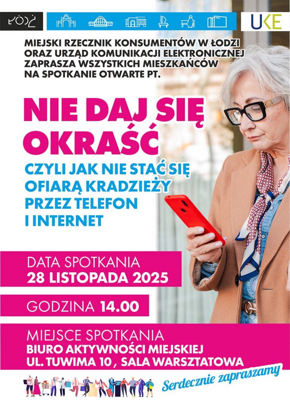 Łódź. Nie daj się okraść w internecie! Bezpłatne spotkanie o bezpieczeństwie cyfrowym w Łodzi