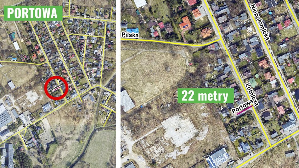 lodz najkrotsze ulice