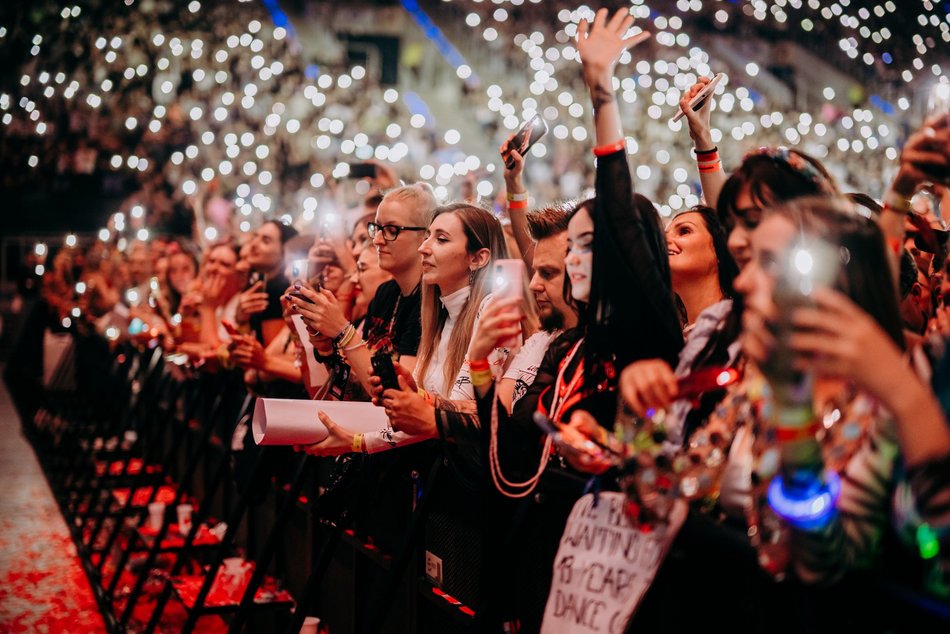 Łódź. Thirty Seconds to Mars w Łodzi! Tłumy na koncercie w Atlas Arenie!