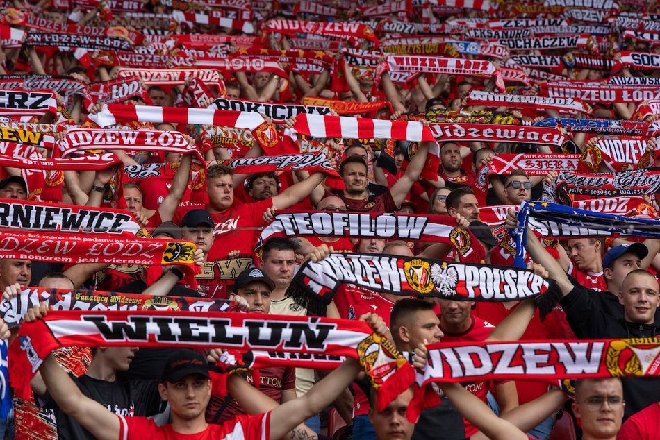 Łódź. Kibice na meczu Widzewa Łódź z Zagłębiem Lubin. Byłeś? Odszukaj się w galerii