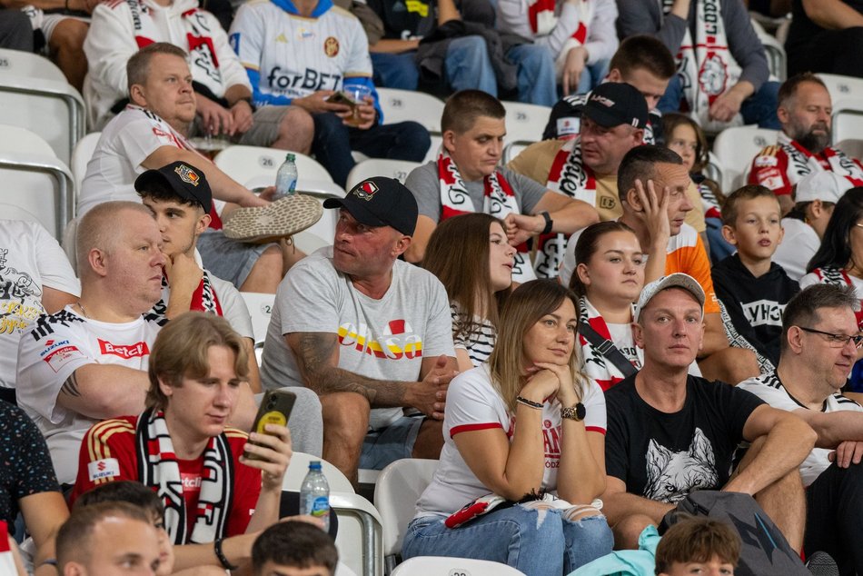 Łódź. Kibice na meczu ŁKS Łódź - Wieczysta Kraków. Byłeś/aś? Znajdź się w galerii