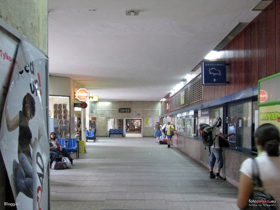 Dworzec Łódź Fabryczna - wnętrze