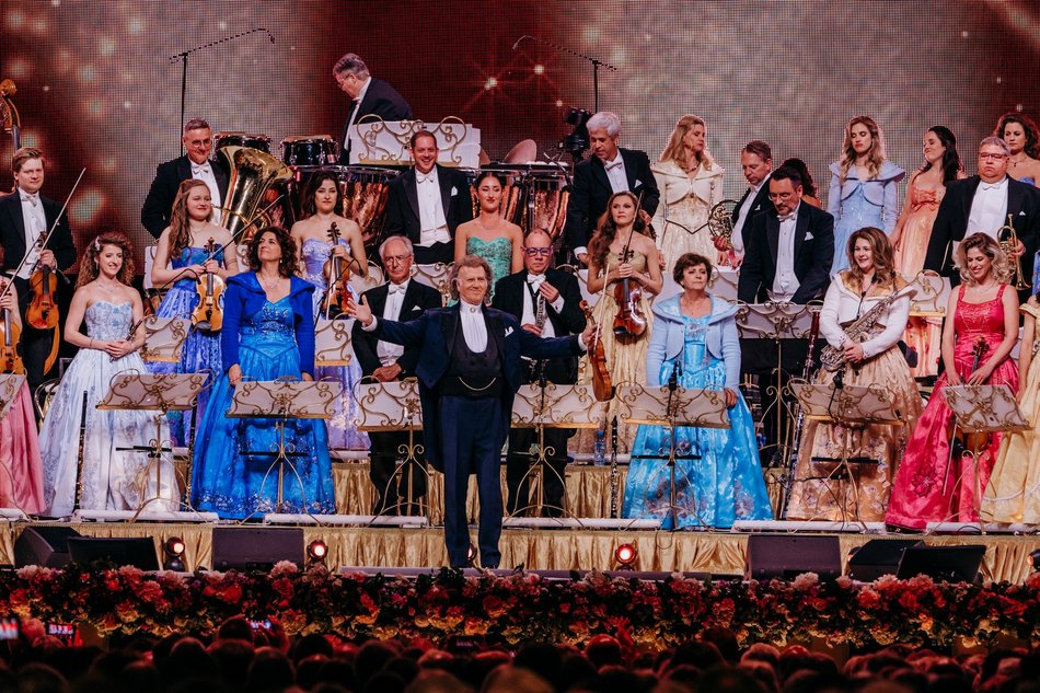 Łódź. Andre Rieu w Atlas Arenie. Holenderski skrzypek oczarował publiczność