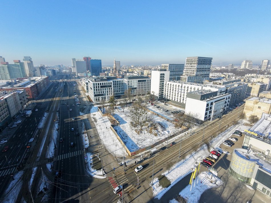 Działka przy trasie W-Z w Łodzi przestanie świecić pustkami