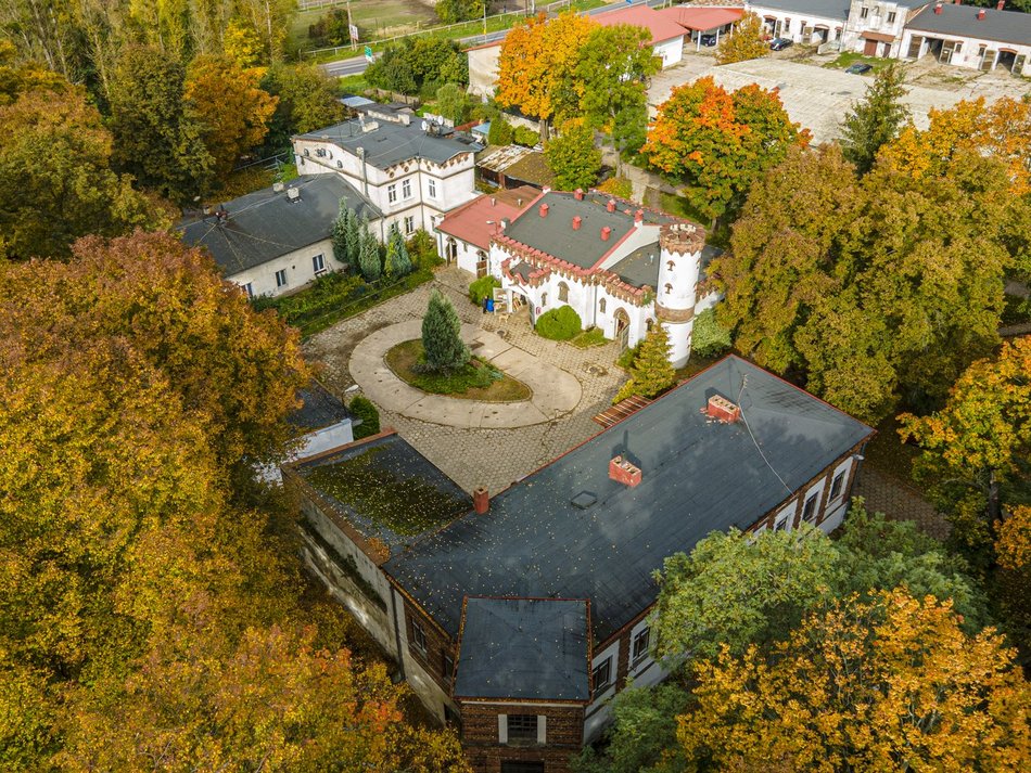 Las Łagiewnicki w Łodzi jesienią