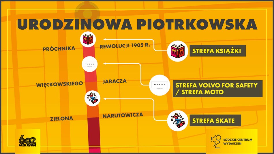 Łódź. 602. Urodziny Łodzi na Piotrkowskiej. Mnóstwo dmuchańców, technobus i... sporty wodne!