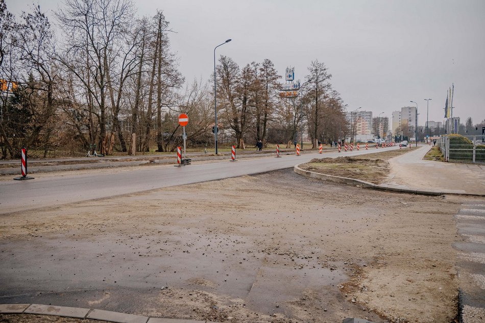 Łódź. Remont Szparagowej i Wersalskiej w Łodzi. Kiedy będą gotowe?