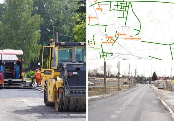 Łódź. Remonty dróg