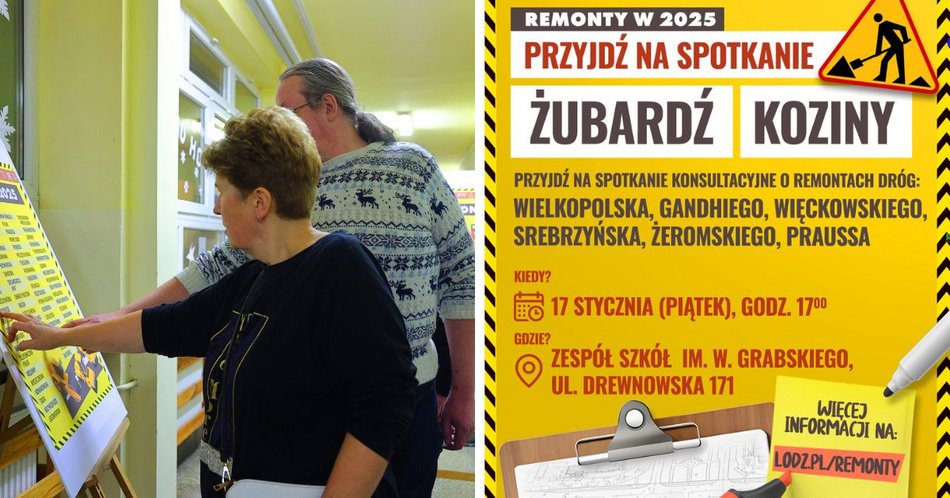 Remonty dróg na Żubardziu i Kozinach