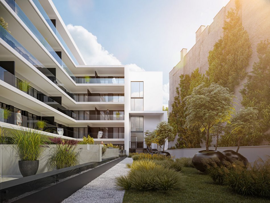 wizualizacja domu mieszkalnego