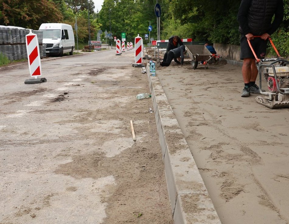 Łódź. Remont Krzywickiego w Łodzi. Drogowcy rozpoczęli prace