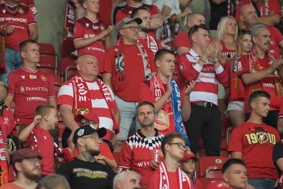 Łódź. Kibice na meczu Widzewa Łódź z Wisłą Płock. Byłeś? Odszukaj się w galerii