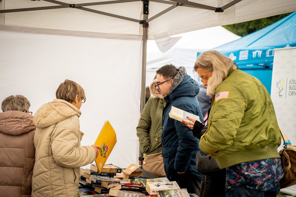 Łódź. Deszcz nikogo nie wystraszył! Piknik z Budżetem Obywatelskim Łódź