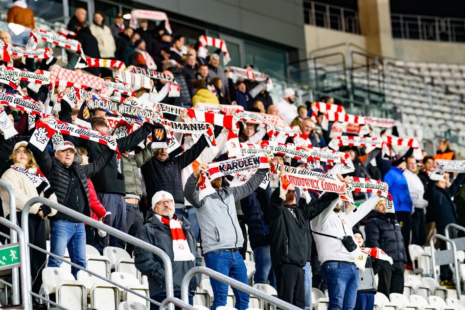 Łódź. Kibice na meczu ŁKS Łódź - Śląsk Wrocław. Byłeś/aś? Znajdź się w galerii