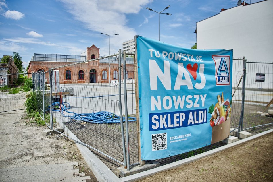 Łódź. Nowy Aldi w Łodzi
