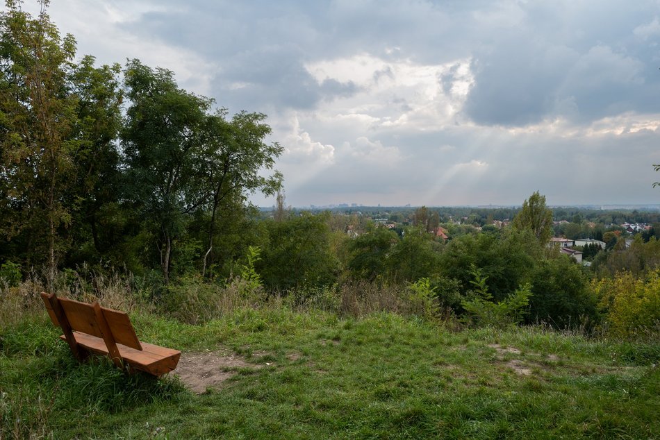 Łódź. Wieża widokowa na Górce Rogowskiej