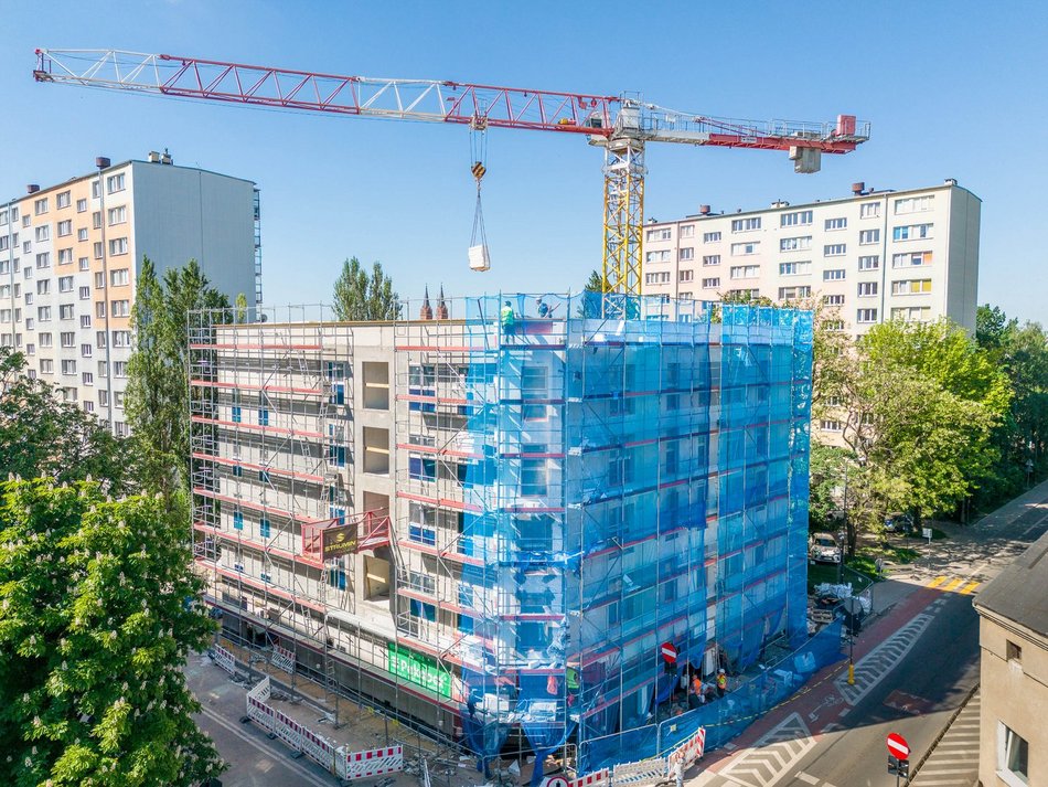 Łódź. Nowe mieszkania miejskie przy Młynarskiej w Łodzi