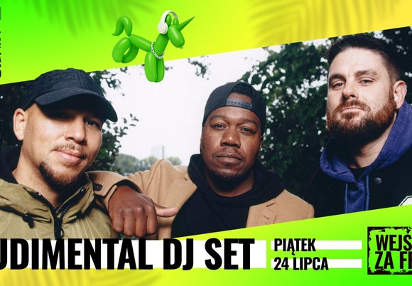 Łódź. Rudimental DJ Set na Łódź Summer Festival 2026. Drum and bass zabrzmi na Łódzkich Błoniach!