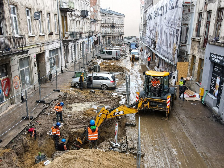 Modernizacja Legionów przyspiesza. Jest ogromny plac budowy, będzie zupełnie nowa okolica