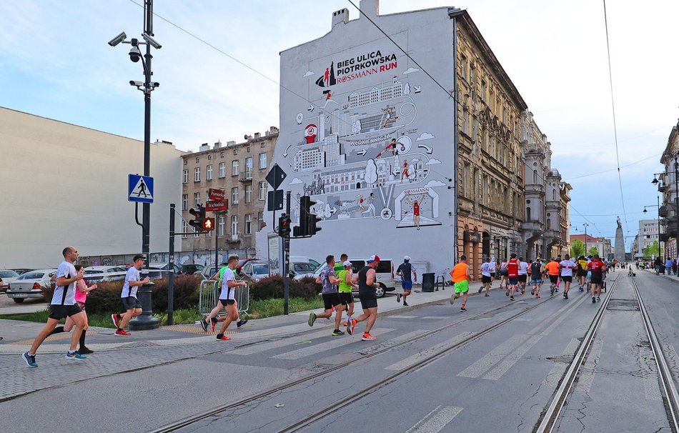 Bieg Ulicą Piotrkowską Rossmann Run 2024
