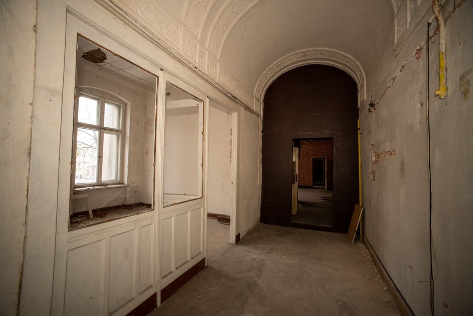 Kamienica przy ul. Zachodniej 76 przed remontem