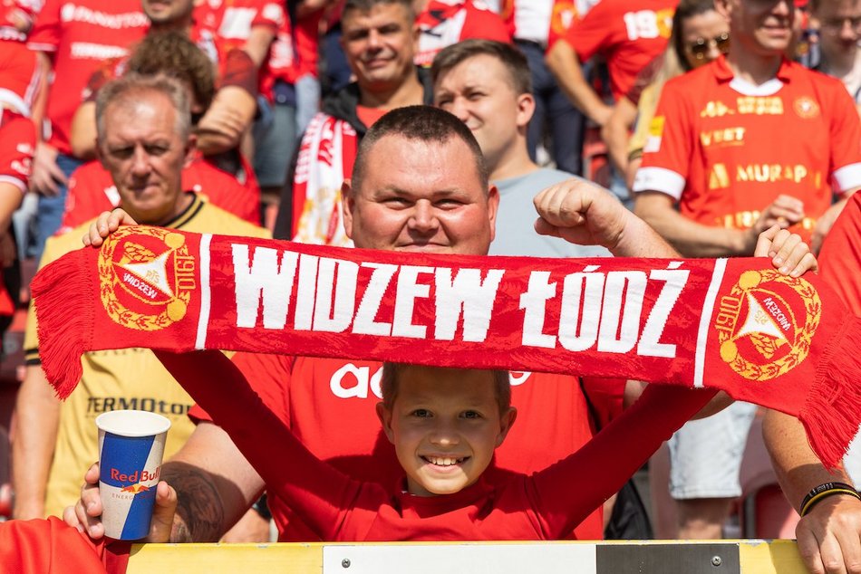 Łódź. Kibice na meczu Widzewa Łódź z Zagłębiem Lubin. Byłeś? Odszukaj się w galerii
