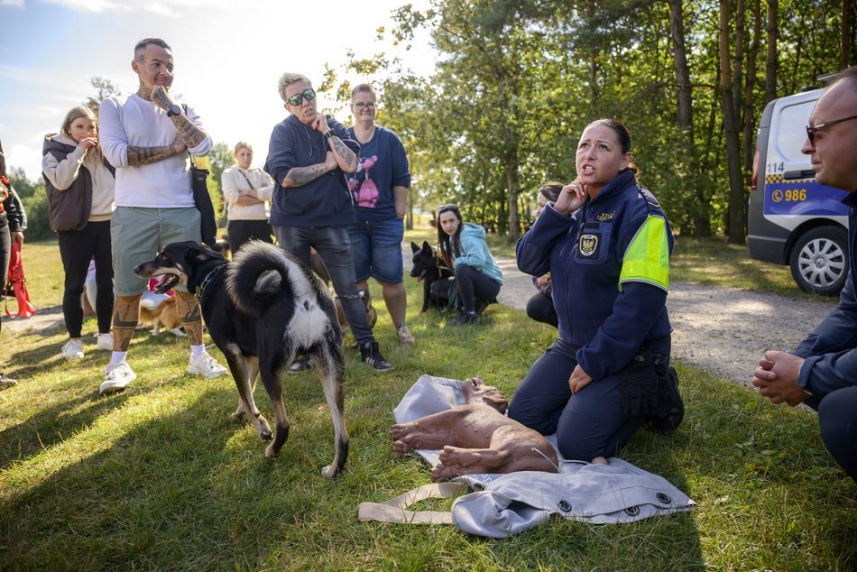 Psiejski piknik rodzinny na Uroczysku Lublinek w Łodzi. Co to była za zabawa!