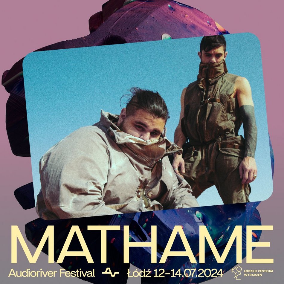 Audioriver 2024 - plakaty zapowiedzi artystów